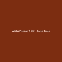 Adidas Premium T-Shirt in Forest Green, Men's Slim Fit Wool