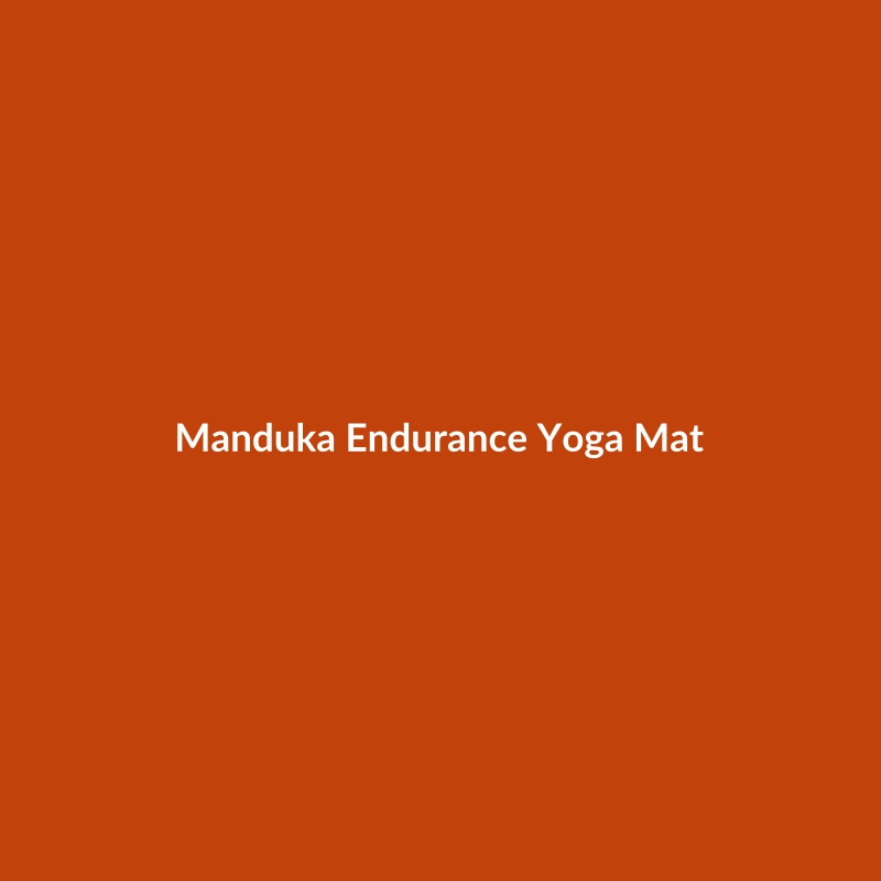 Manduka Endurance Yoga Mat in Red, Green, Blue, and Black colors, designed for professional athletes and fitness enthusiasts.