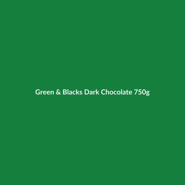 Green & Black's Dark Chocolate 750g - 2