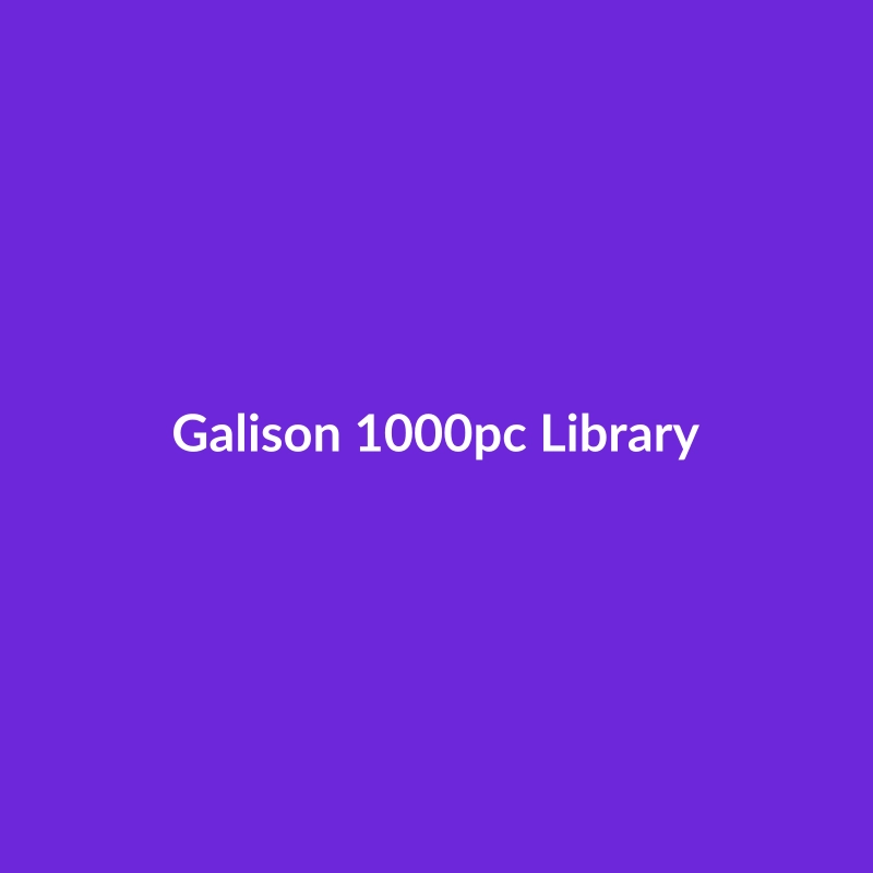 Galison 1000pc Library 3000-piece metal puzzle, suitable for all ages, from Creative Kids.