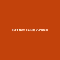 REP Fitness 5lb training dumbbells in red and green, ideal for beginner HIIT workouts.