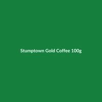 Bag of Stumptown Gold Coffee 100g, an Italian roast coffee from Organic Corner.