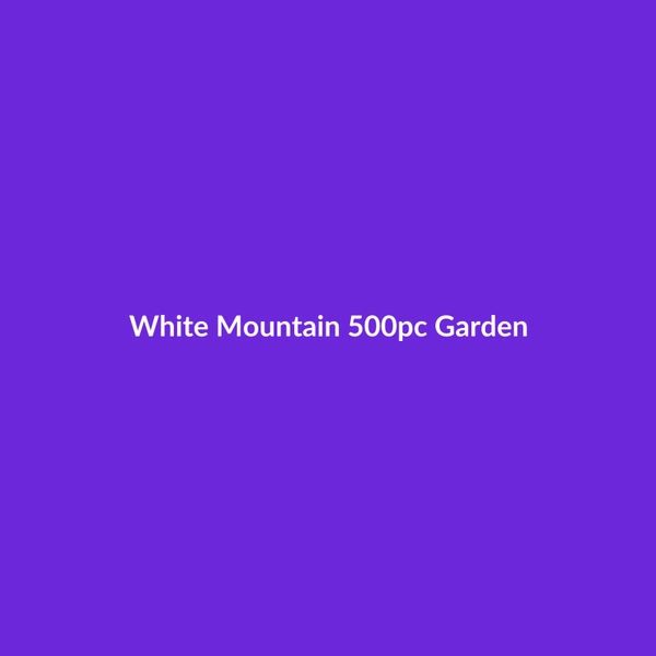 White Mountain 500pc Garden - 2