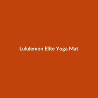 Lululemon Elite Yoga Mat in Gray, Black, Orange, and Red, ideal for beginner yoga and CrossFit.
