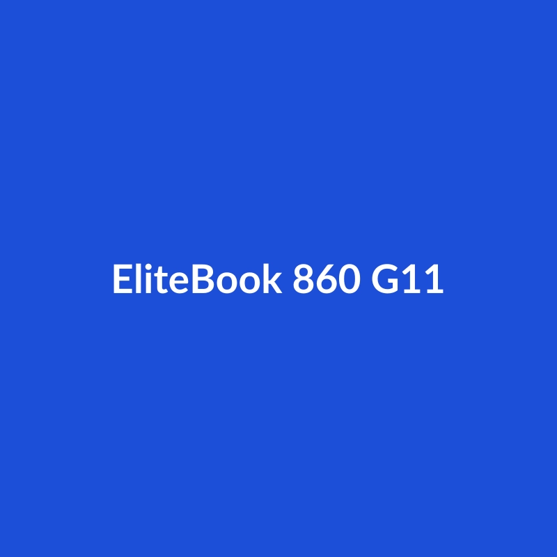 HP EliteBook 860 G11 laptop in Blue and Space Gray, featuring Intel Core Ultra 7, NVIDIA RTX 4060, 64GB RAM, and 16-inch IPS display.