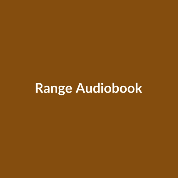 Range (Audiobook) - 2