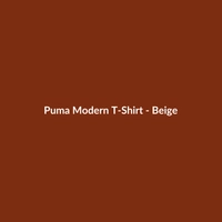 Puma Modern T-Shirt in Beige, featuring a tailored fit and made from Nylon for men.