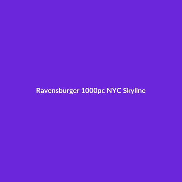 Ravensburger 1000pc NYC Skyline - 2