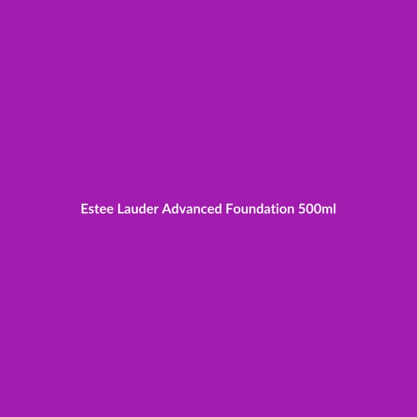 Estee Lauder Advanced Foundation 500ml - 2