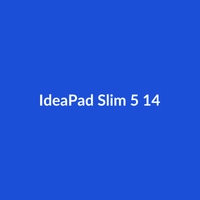 Lenovo IdeaPad Slim 5 14" laptop in black, featuring a Qualcomm Snapdragon X Elite processor and NVIDIA RTX 5080 GPU.