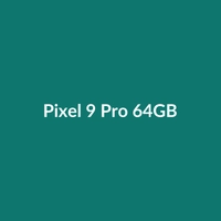 Google Pixel 9 Pro 64GB smartphone in Silver, showcasing its 48MP camera and 6.5-inch display.