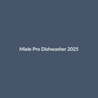 Miele Pro Dishwasher 2025 in Stainless Steel, Matte Black, and Navy color options, featuring smart Wi-Fi connectivity.