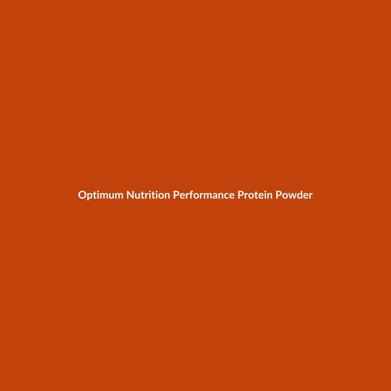 Optimum Nutrition Performance Protein Powder, Unflavored, White and Blue packaging, 41 servings.