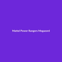 Mattel Power Rangers Megazord action figure, a plush toy for children aged 3-5 years.