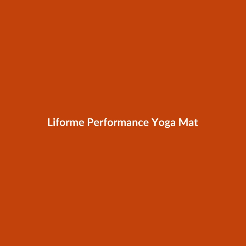 Liforme Performance Yoga Mat in Neon Yellow, Orange, Green, and Gray colors, designed for beginners and various activities.
