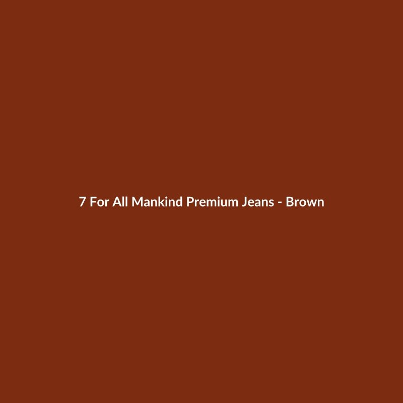 7 For All Mankind Premium Men's Jeans in Classic Fit, made from Merino Wool, available in Navy and Charcoal colors.