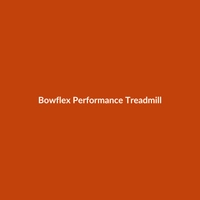 Bowflex Performance Treadmill in Blue, Gray, and Black, designed for intermediate running.