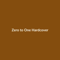 Zero to One Hardcover book by Peter Thiel, a business strategy guide.
