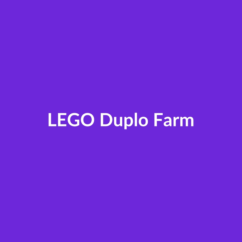 LEGO Duplo Farm set with 5987 pieces, suitable for children aged 6-8 years.