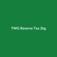 TWG Reserve Tea 2kg packaging, featuring the TWG brand and 2kg weight indicator.