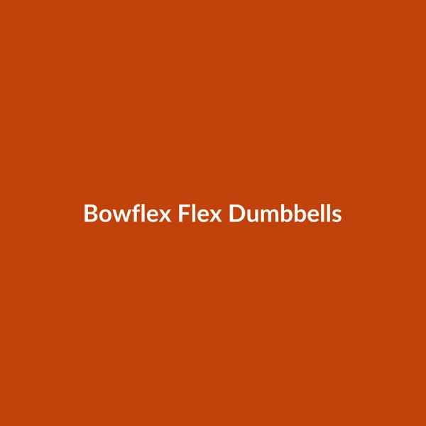 Bowflex Flex Dumbbells - 2