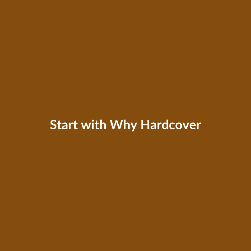 Start with Why Hardcover Book by Simon Sinek, a business bestseller. Features 297 pages and published by Penguin.