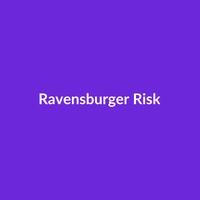 Ravensburger Risk board game box, featuring a world map and armies, for 2-8 players aged 6-8.
