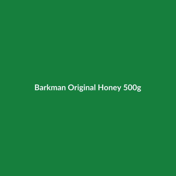 Barkman Original Honey 500g - 2