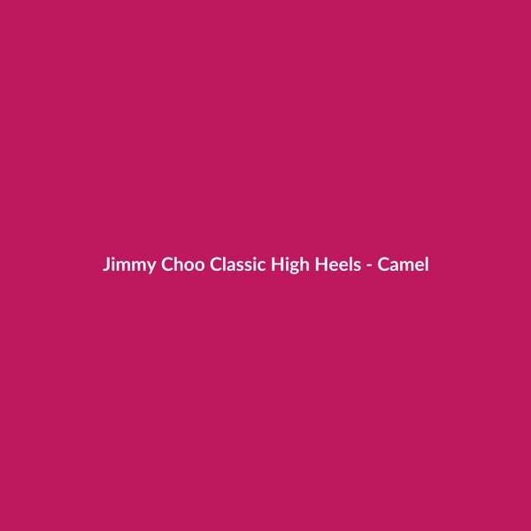 Jimmy Choo Classic High Heels - Camel - 2