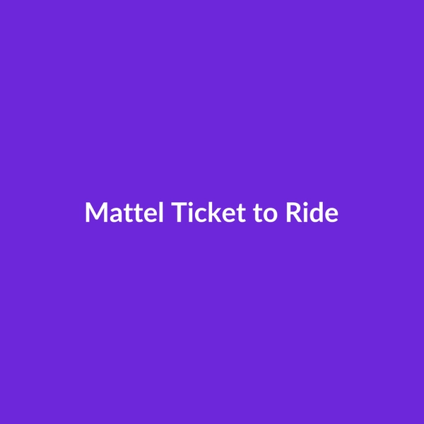Mattel Ticket to Ride - 2