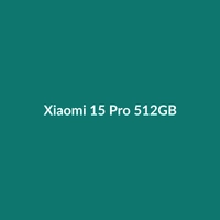 Xiaomi 15 Pro 512GB smartphone in Silver and Desert Titanium colors, featuring a 48MP camera and 6.7-inch screen.