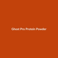 Ghost Pro Protein Powder in Cookies & Cream flavor, available in Blue, Orange, and Neon Yellow.