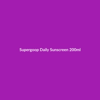 Supergoop! Daily Sunscreen 200ml bottle, formulated for oily skin with anti-aging benefits.