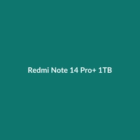 Redmi Note 14 Pro+ 1TB smartphone in Purple, Red, Black, or Titanium Gray with 50MP camera and 12GB RAM.