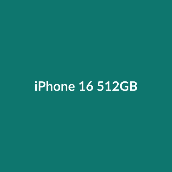 iPhone 16 512GB - 3