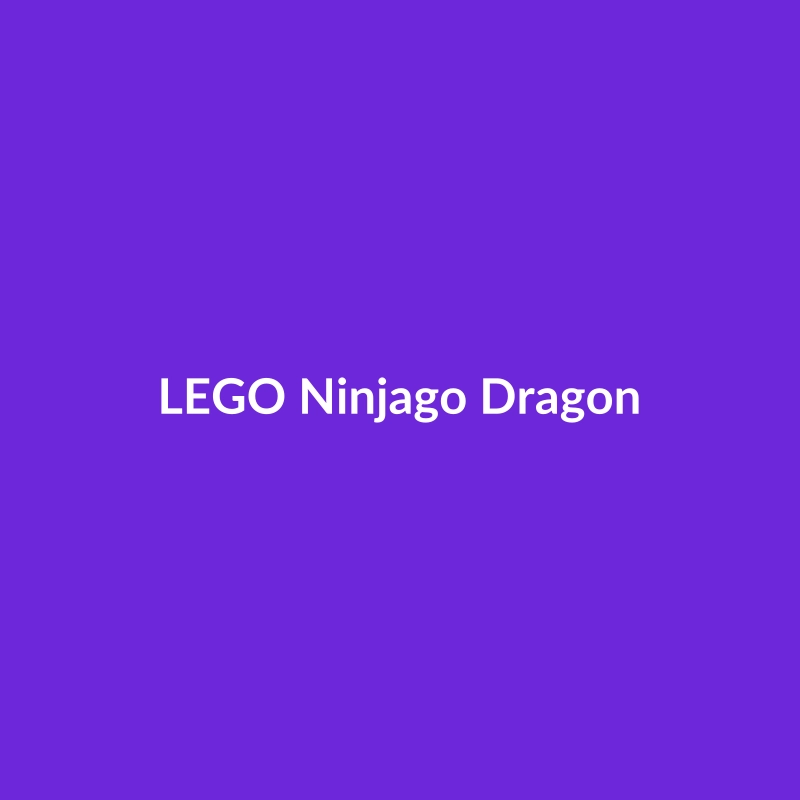 LEGO Ninjago Dragon building set with 2661 pieces, suitable for ages 12 and up.
