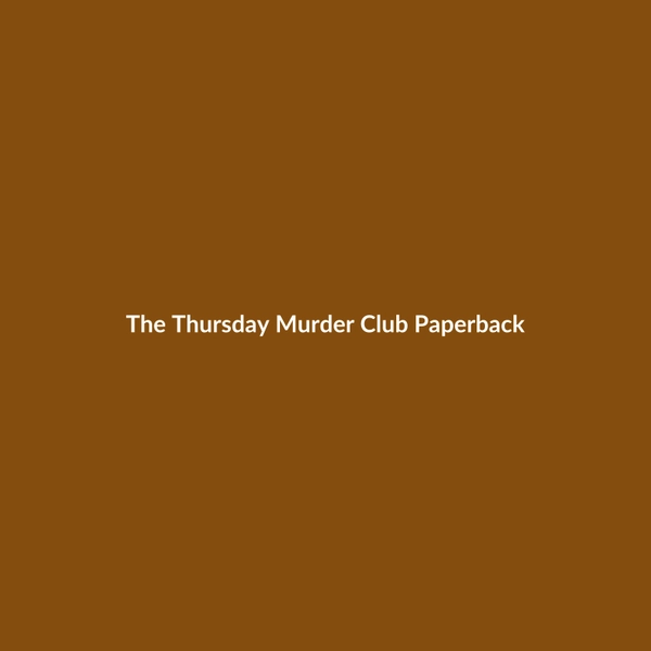 The Thursday Murder Club (Paperback) - 2