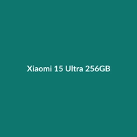 Xiaomi 15 Ultra 256GB smartphone in Silver, Pink, or White with 50MP camera and 6.1-inch screen.