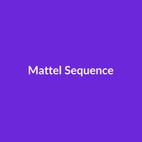 Mattel Sequence board game box, featuring colorful cards and game pieces, suitable for family play.