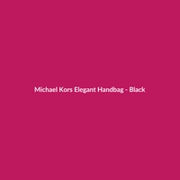 Michael Kors Elegant Black Tweed Handbag for Women - Luxe Wardrobe