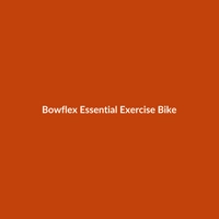 Bowflex Essential Exercise Bike in Orange, Blue, Red, or Gray, suitable for intermediate fitness levels.