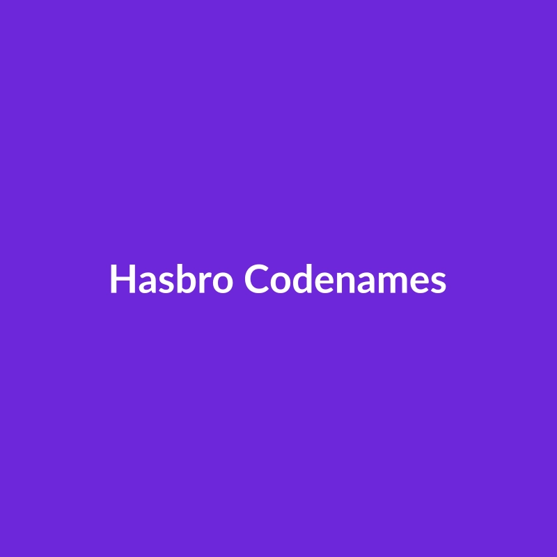 Hasbro Codenames board game box with cards and instructions, suitable for 2-8 players.