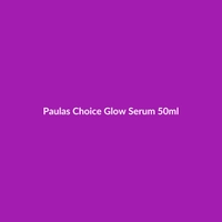 Paula's Choice Glow Serum 50ml bottle, formulated with Niacinamide and Peptides to target dark spots and redness on combination skin.