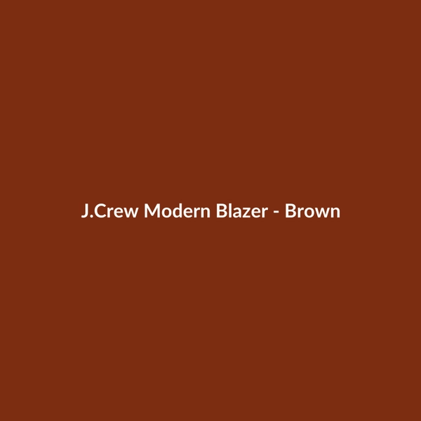 J.Crew Modern Blazer - Brown - 2