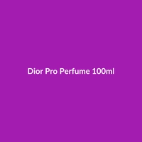 Dior Pro Perfume 100ml bottle, formulated for sensitive skin with Hyaluronic Acid and Retinol, addressing pore concerns.