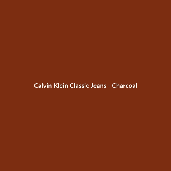 Calvin Klein Classic Jeans - Charcoal - 2