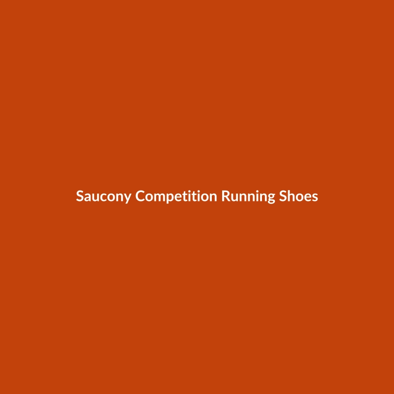 Saucony Competition Running Shoes in Blue and Red, available in multiple sizes for beginner athletes.