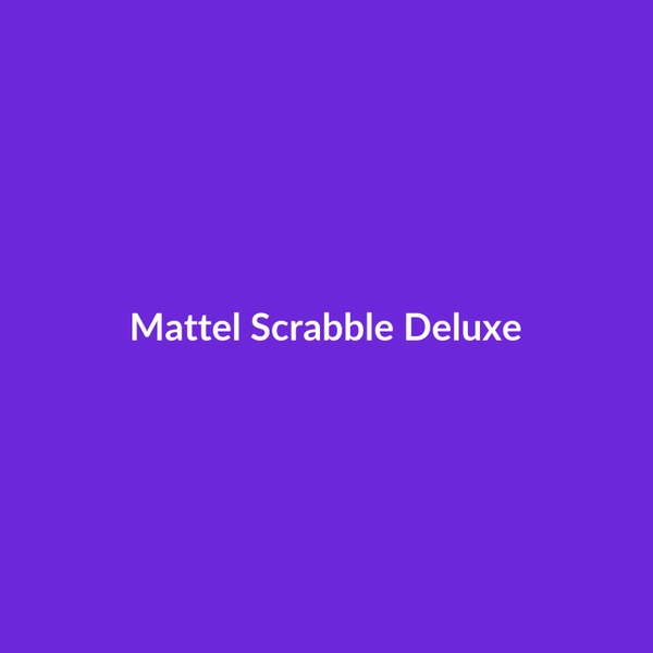 Mattel Scrabble Deluxe - 2