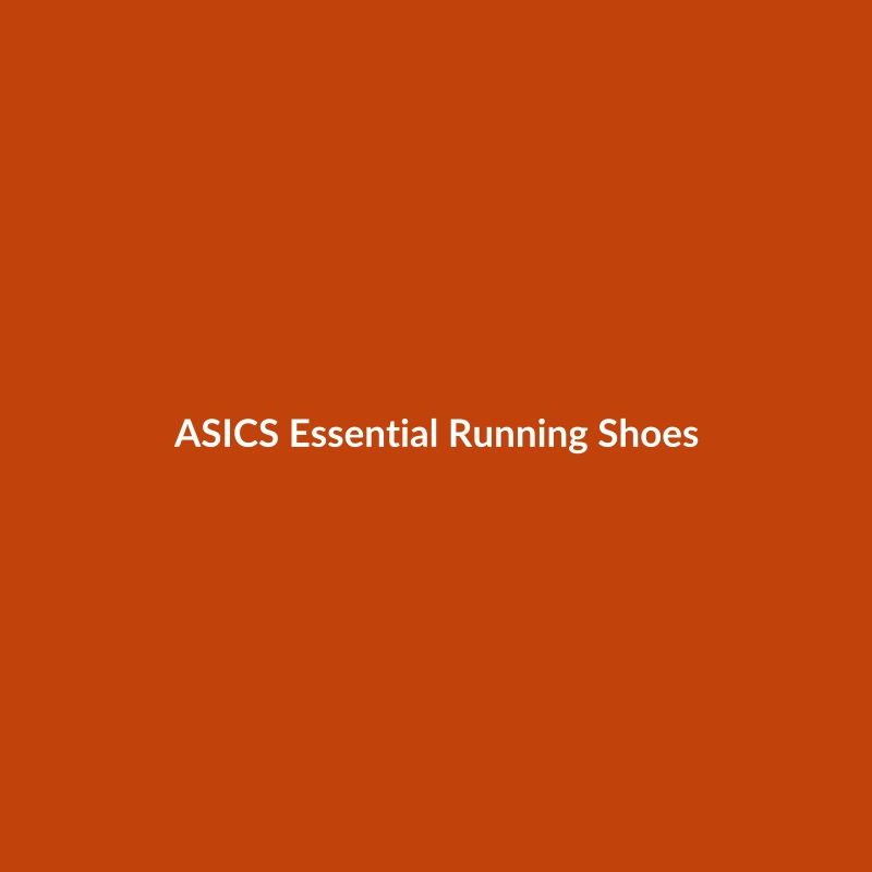 ASICS Essential Running Shoes in Green and Blue, designed for advanced athletes and various fitness activities.