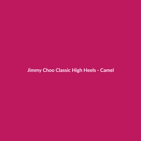Jimmy Choo Classic High Heels in Camel leather, featuring a sleek design suitable for parties and evening wear.